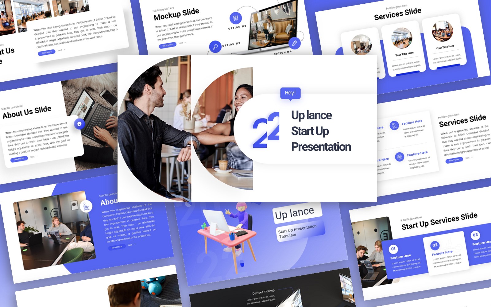 Uplance - Start Up Multipurpose PowerPoint Template