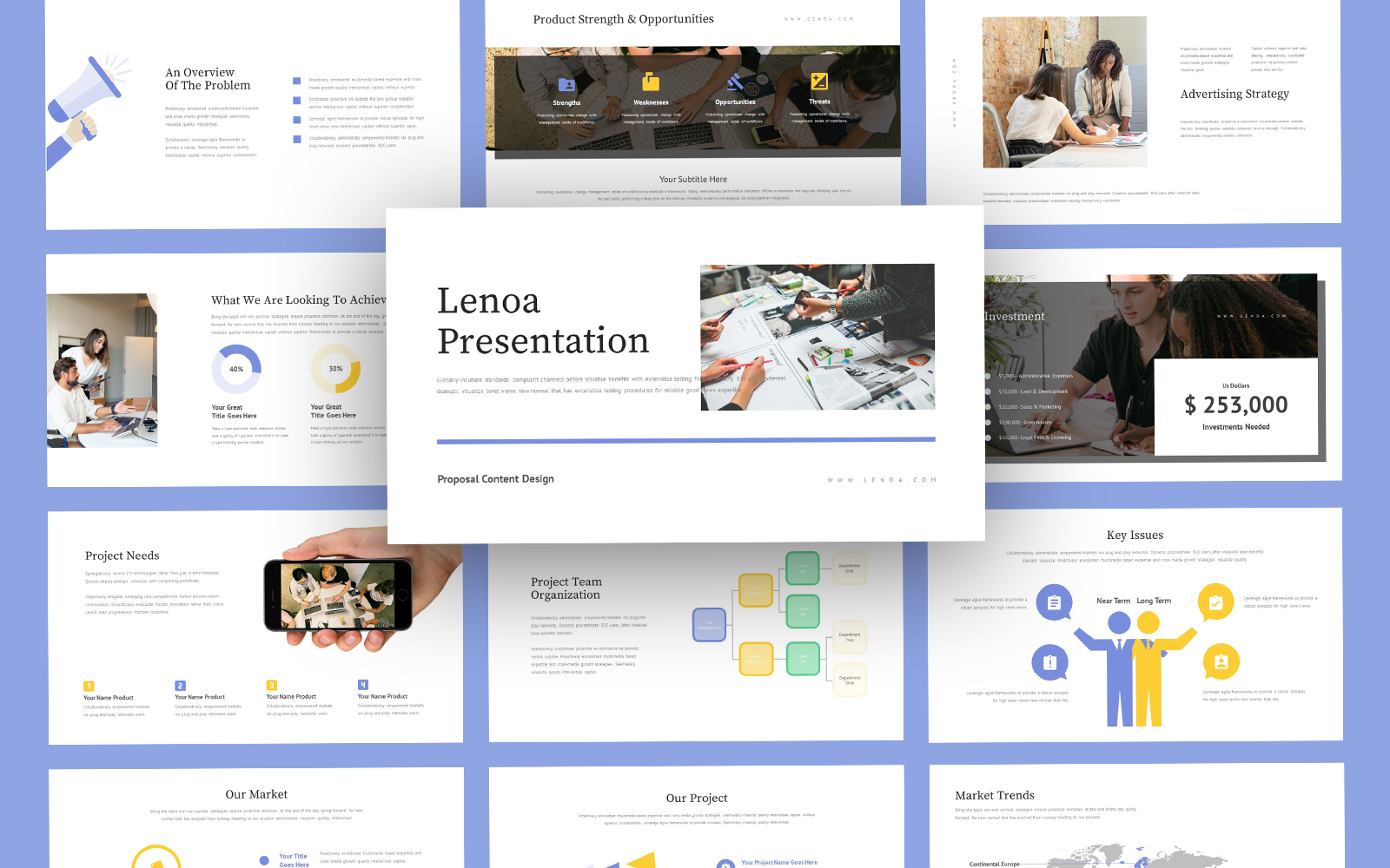 Lenoa Business PowerPoint Template