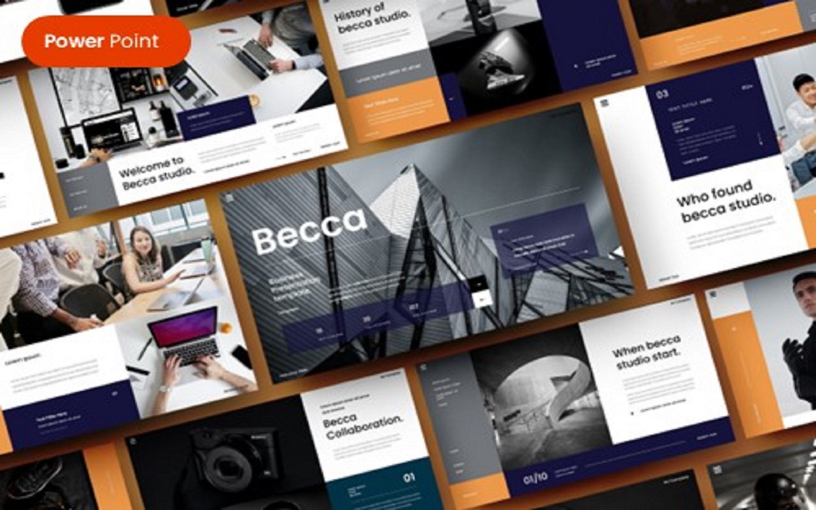 Becca – Business PowerPoint Template