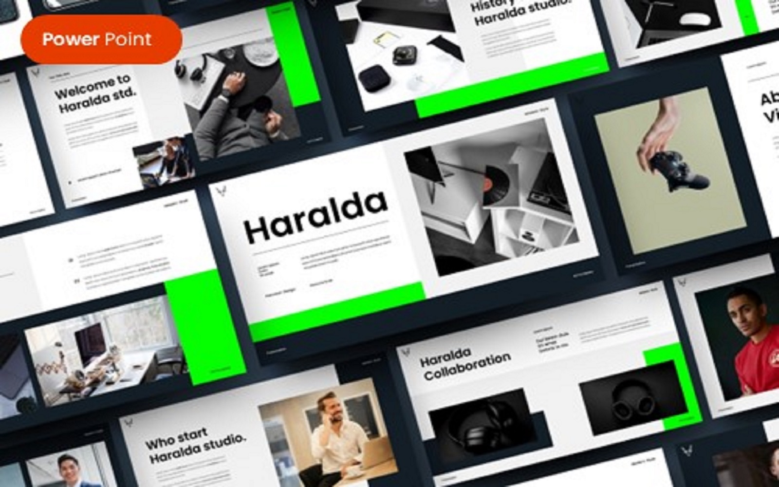 Haralda – Business PowerPoint Template