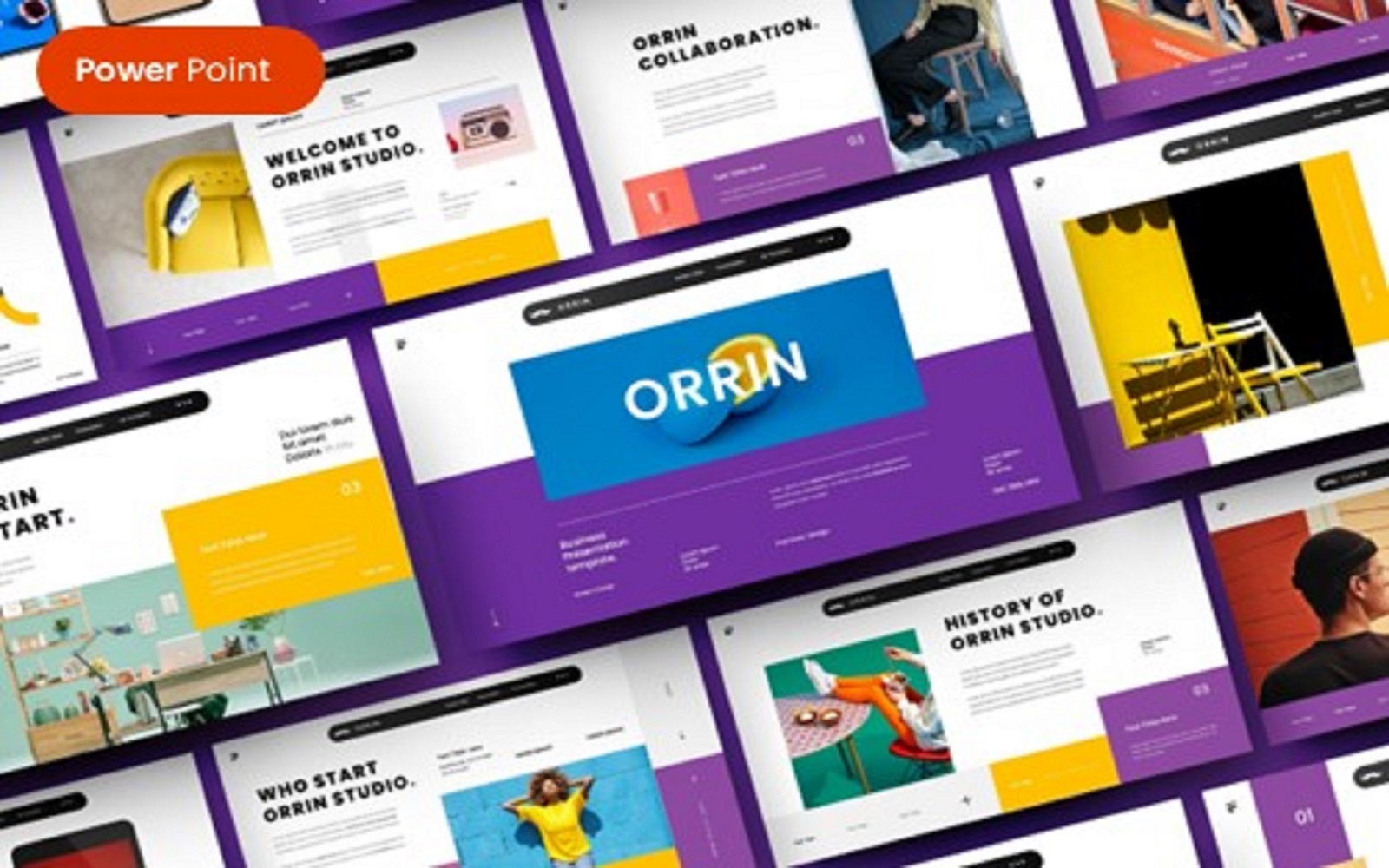 Orrin – Business PowerPoint Template