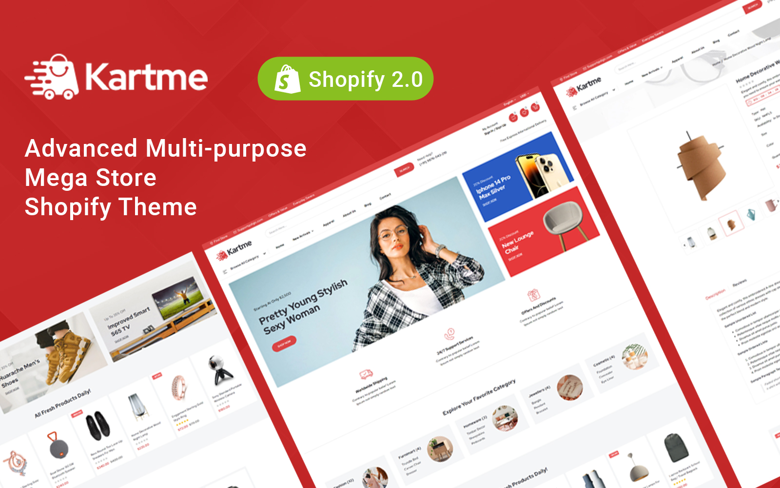 Kartme - Advanced Multi-purpose Mega Store Shopify 2.0 Responsive Theme