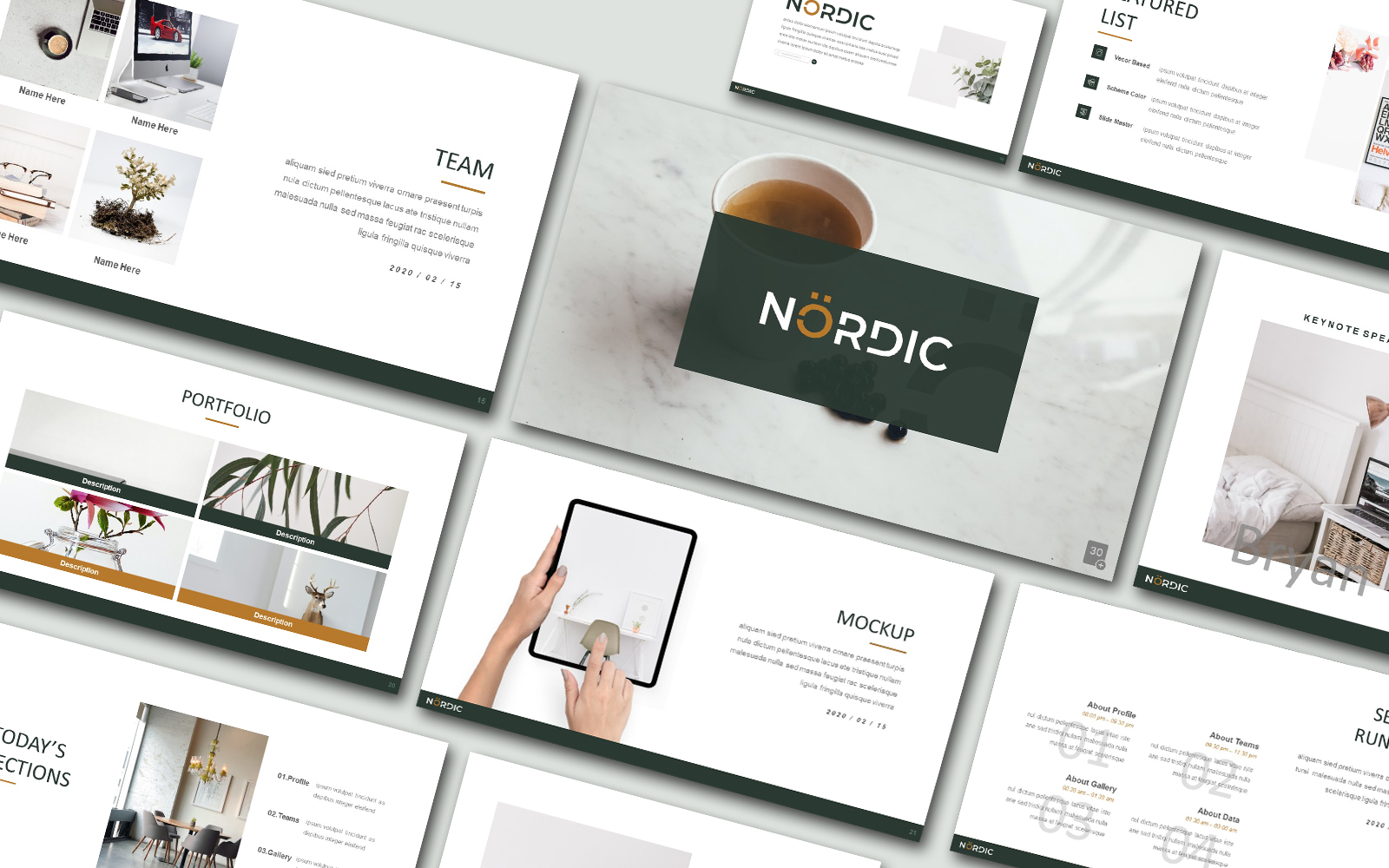 Nordic Company Powerpoint Template