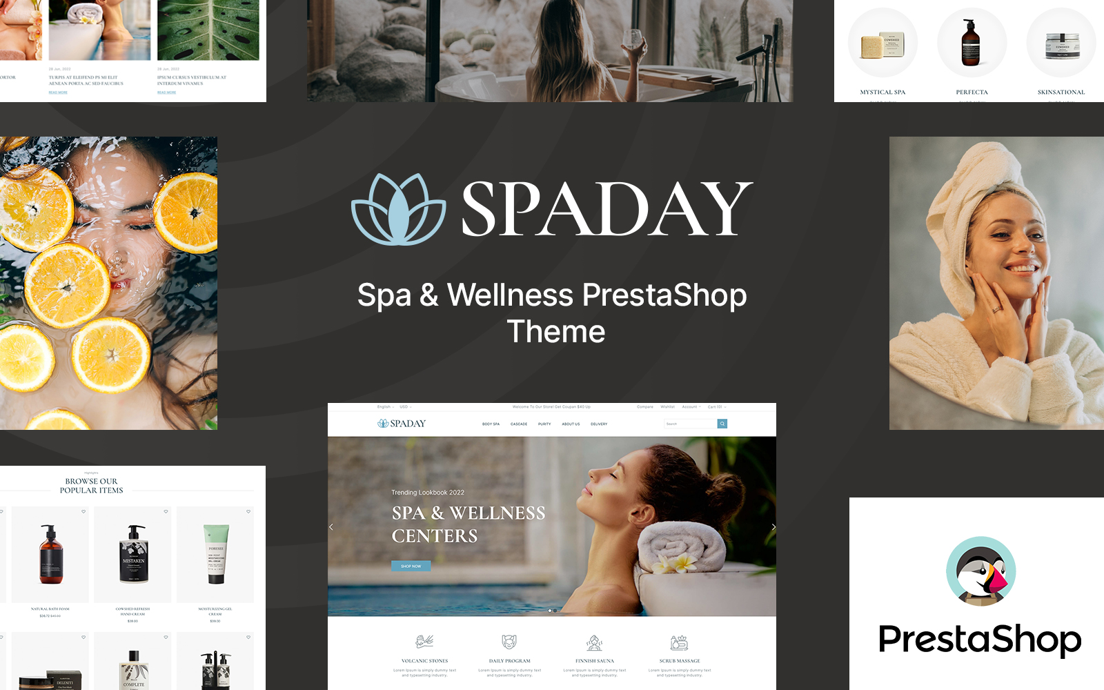 SpaDay - Spa & Beauty Store Prestashop Theme
