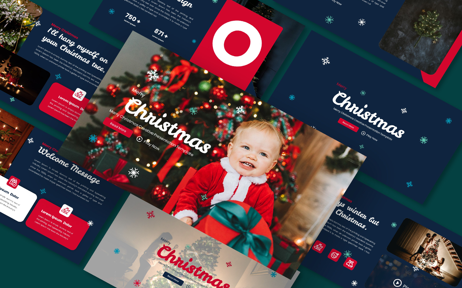 Merry Christmas Powerpoint Template