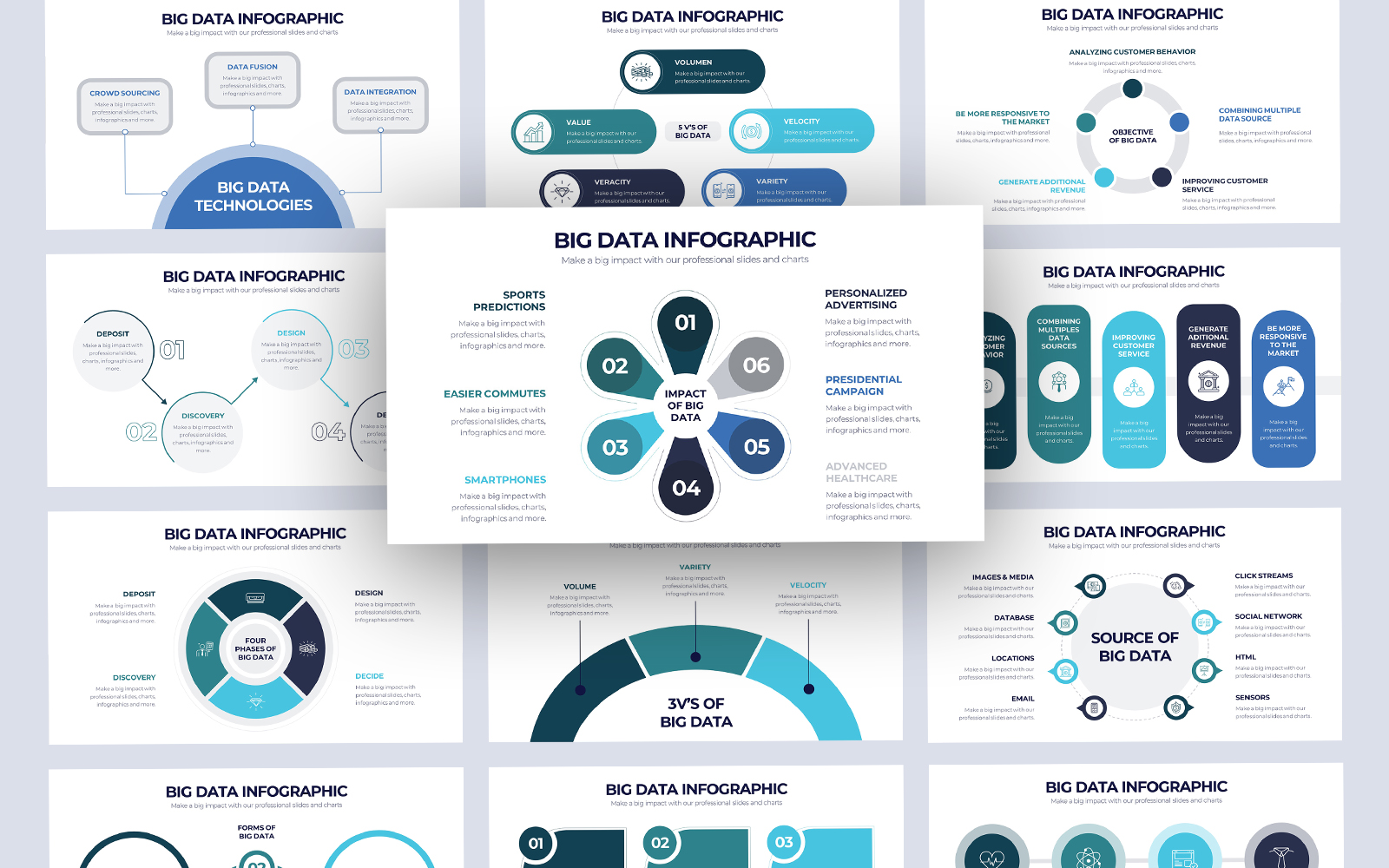 Big Data Infographic PowerPoint Template