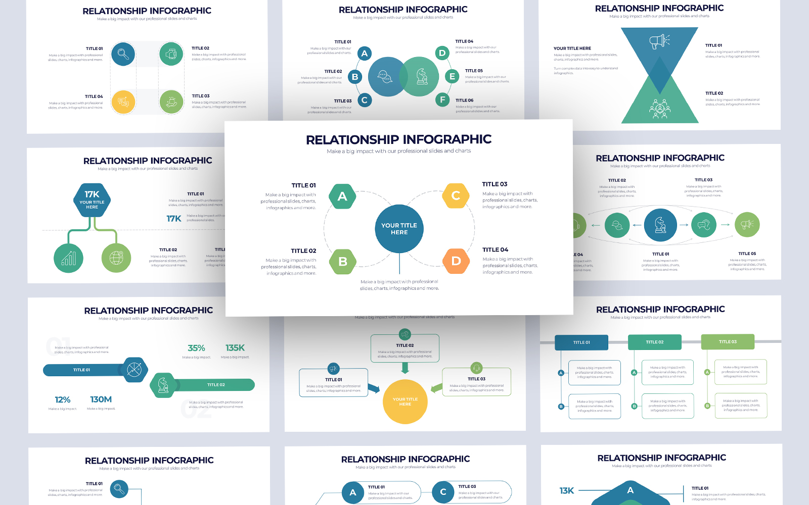 Business Relation Infographic PowerPoint Template