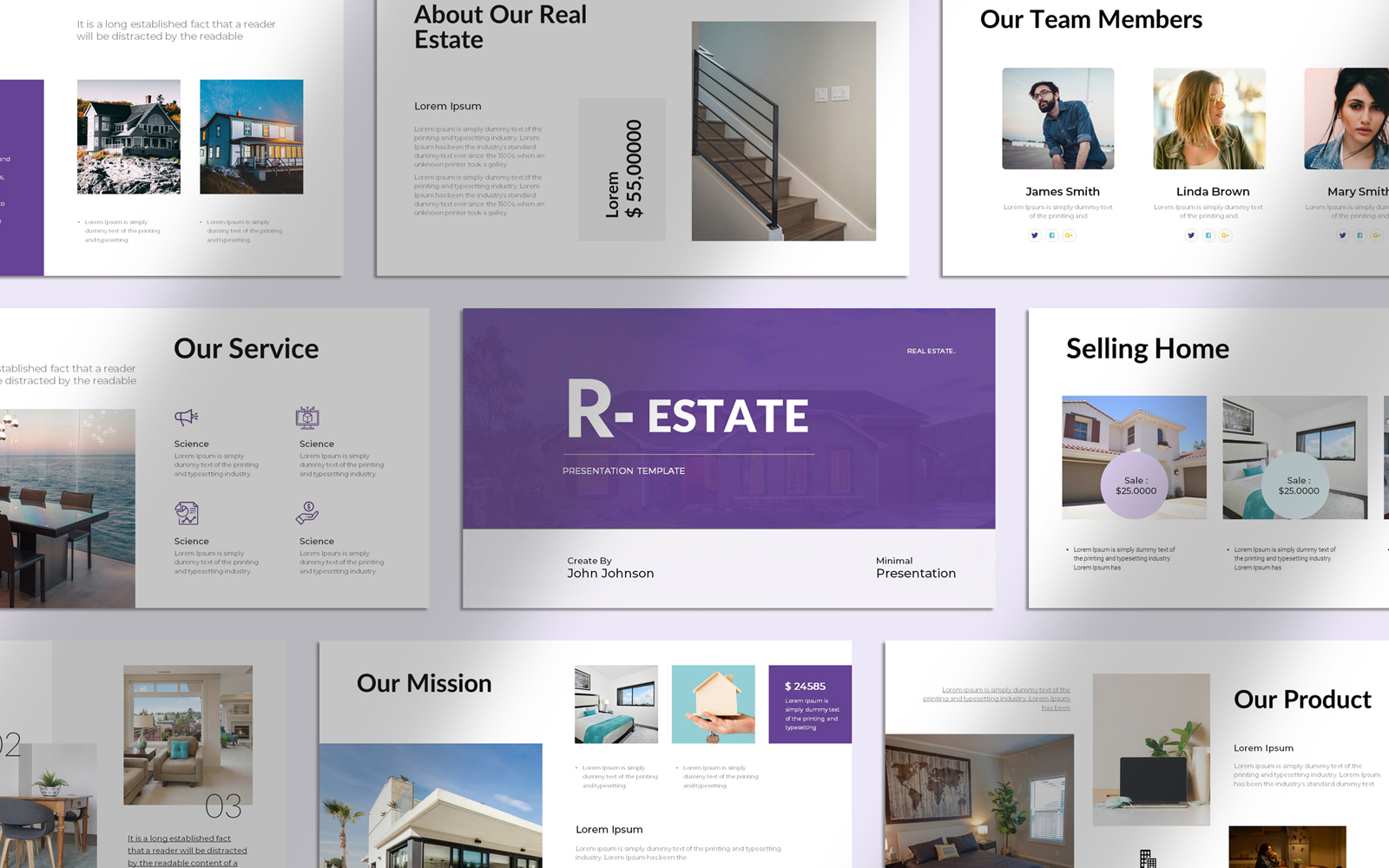 Real Estate Presentation Template