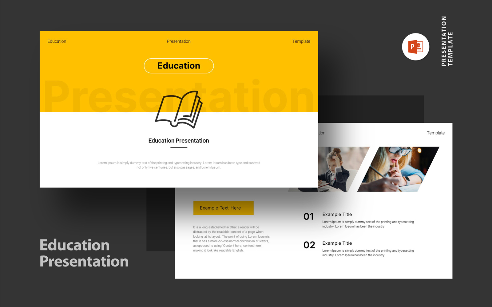 Education Presentation Powerpoint Layout