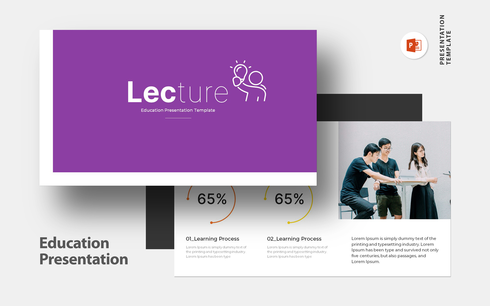 Minimal Education Presentation Template