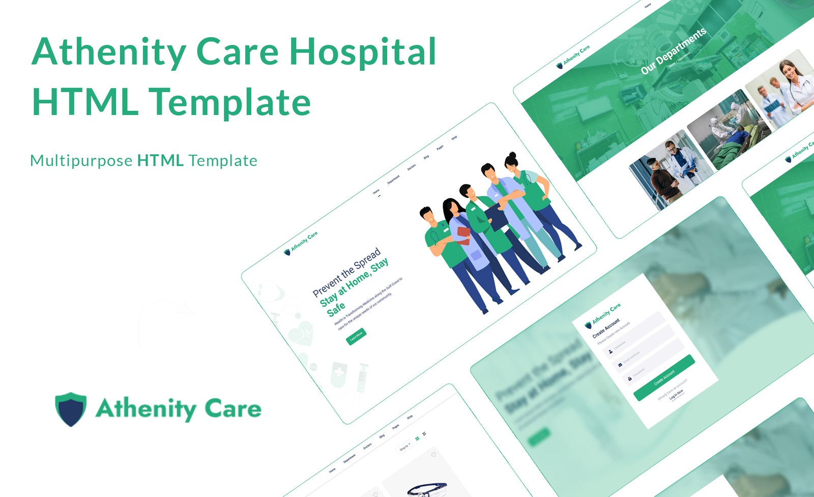 Athenity Care | Responsive HTML Template