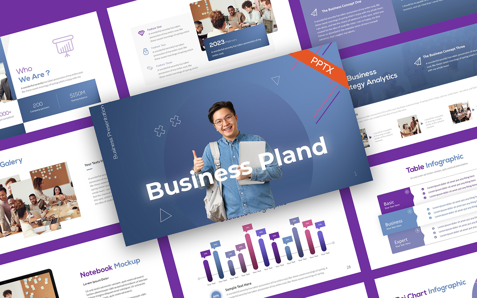 Pland Creative Business PowerPoint Template