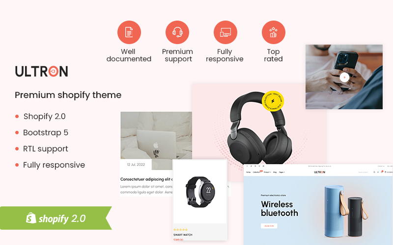 Ultron - The Electronics Responsive Shopify Theme