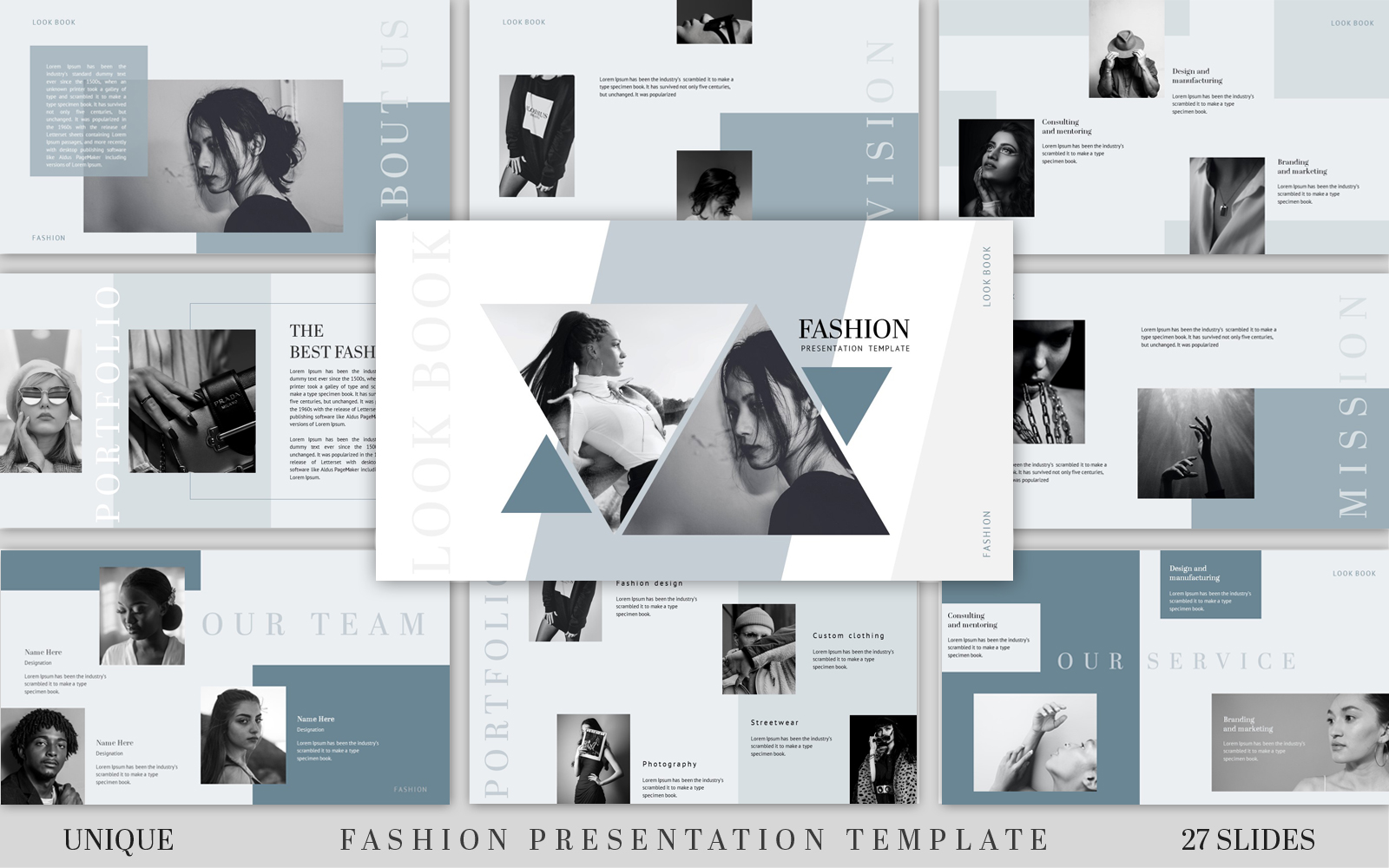 Fashion LookBook Presentation Template