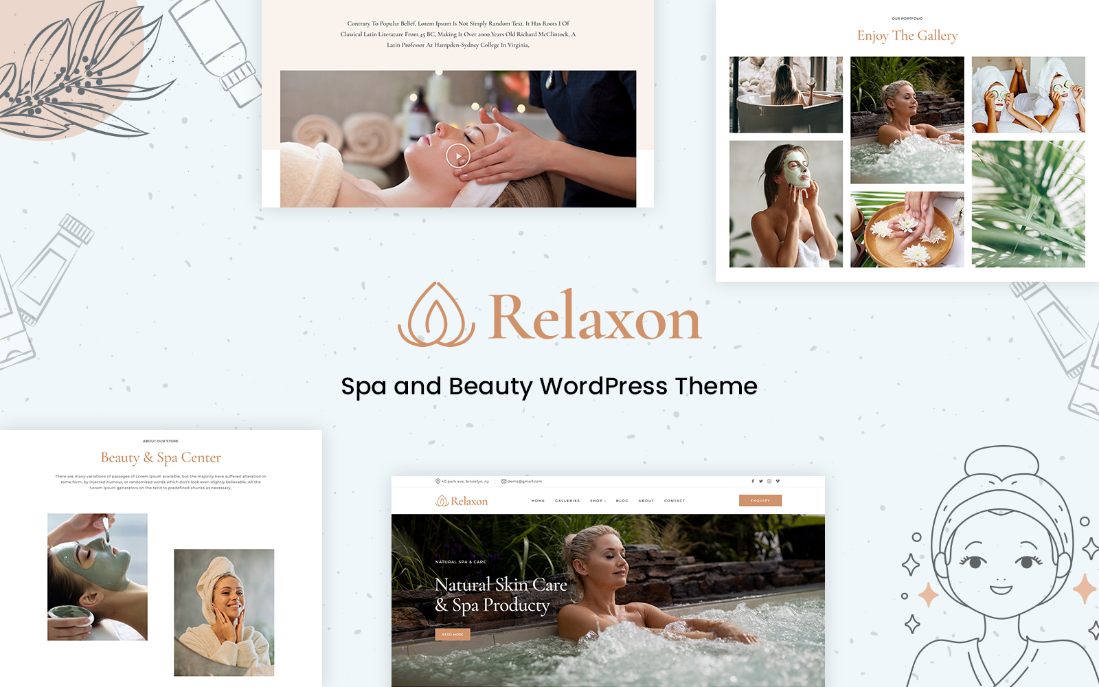 Relaxon - Spa, Yoga and Meditation WordPress Theme