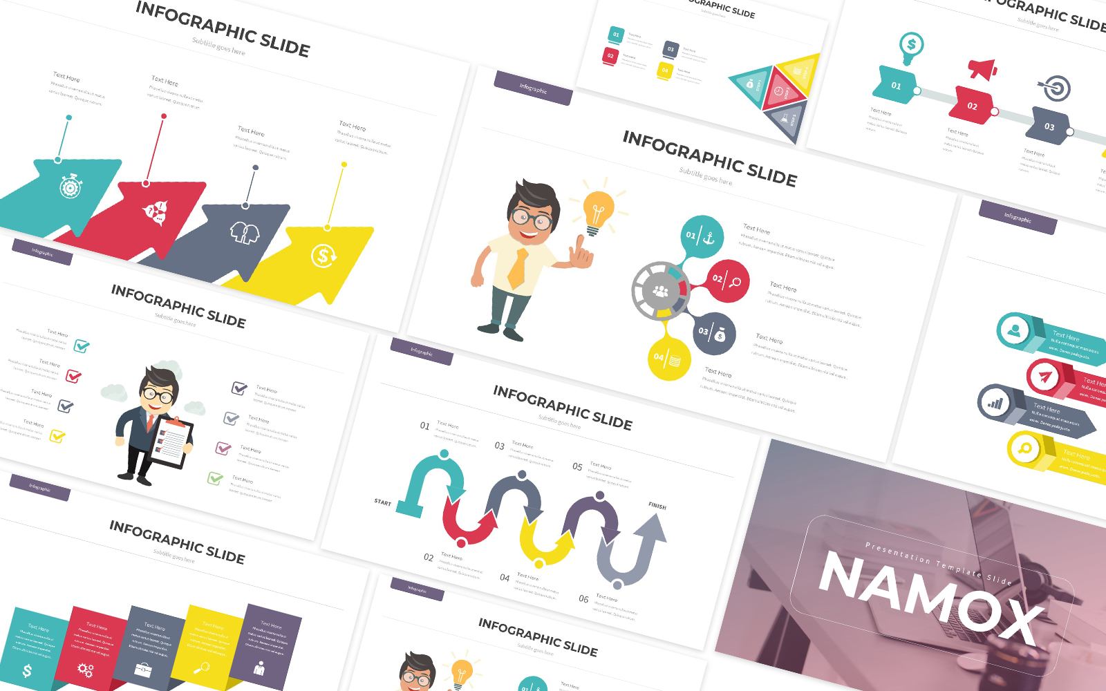 Namox Pitch Deck Powerpoint Template