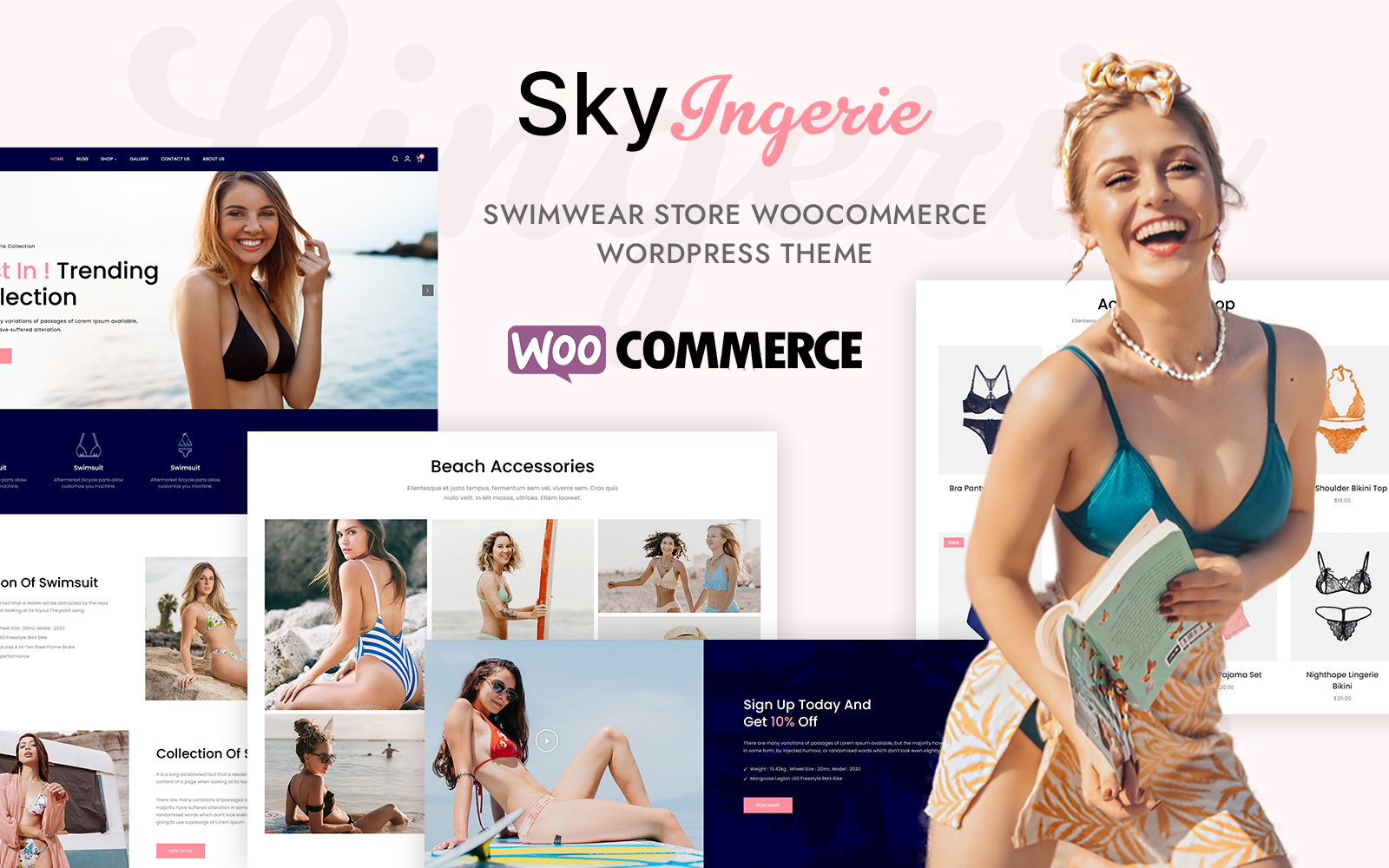 Skylngerie - Lingerie and Fashion WooCommerce Theme