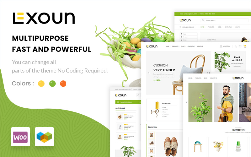Lexoun - Multipurpose WooCommerce Theme