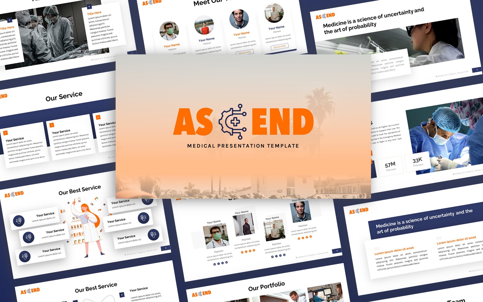 Ascend - Medical Multipurpose PowerPoint Template