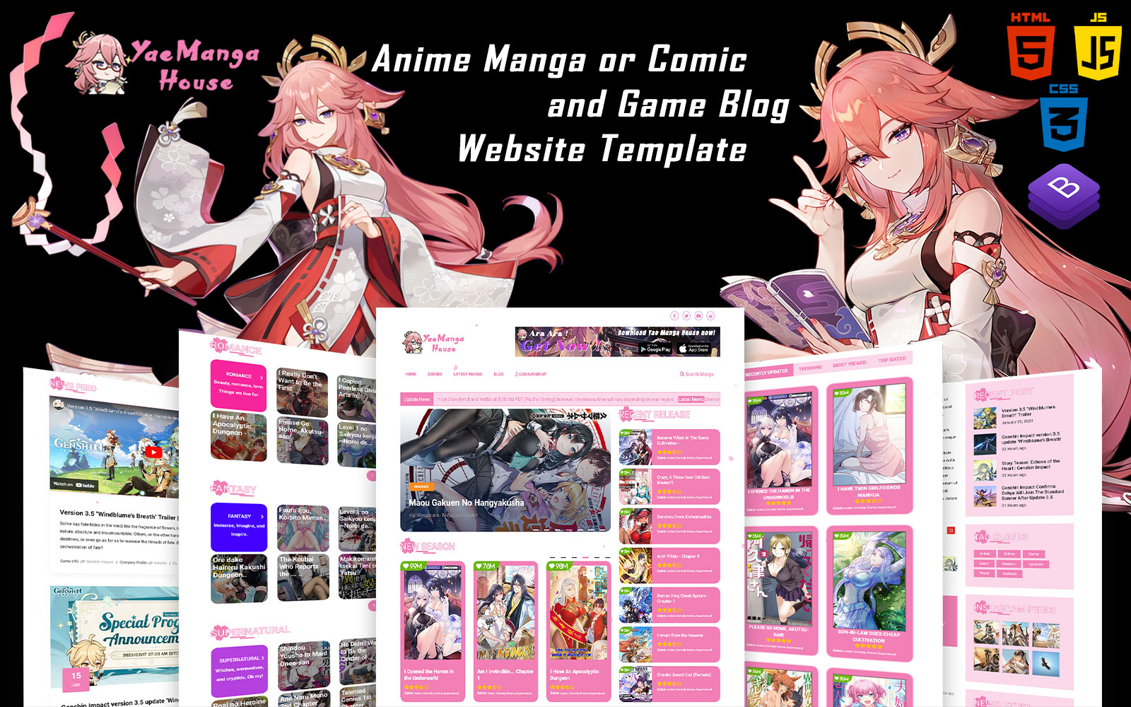 Yae Manga House Anime Manga or Comic and Game Blog Website