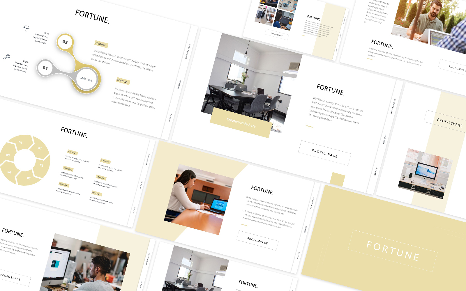 Fortune Creative Powerpoint Template
