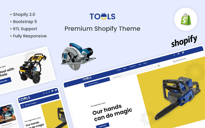 Mono - The Tools & Accessories Premium Shopify Theme