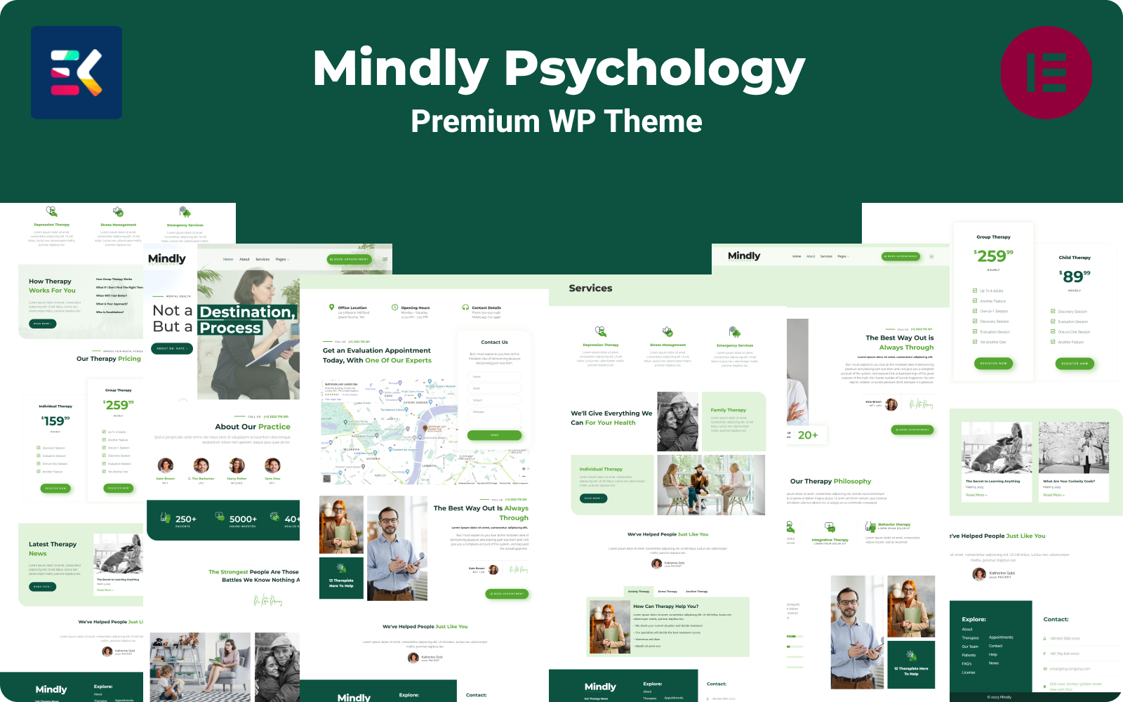 Mindly - Psychology, Therapy & Counseling WP Theme