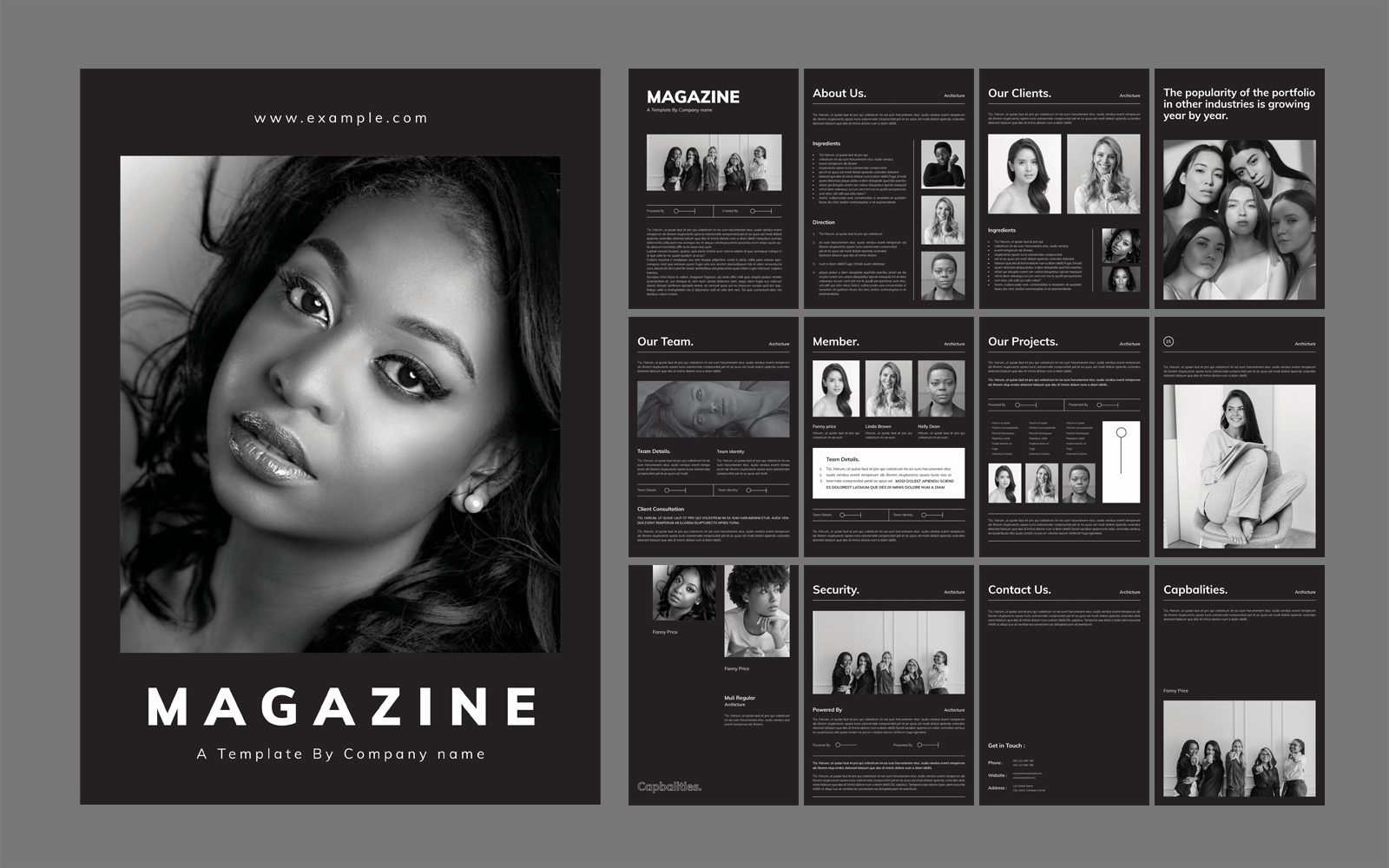 Magazine Templates