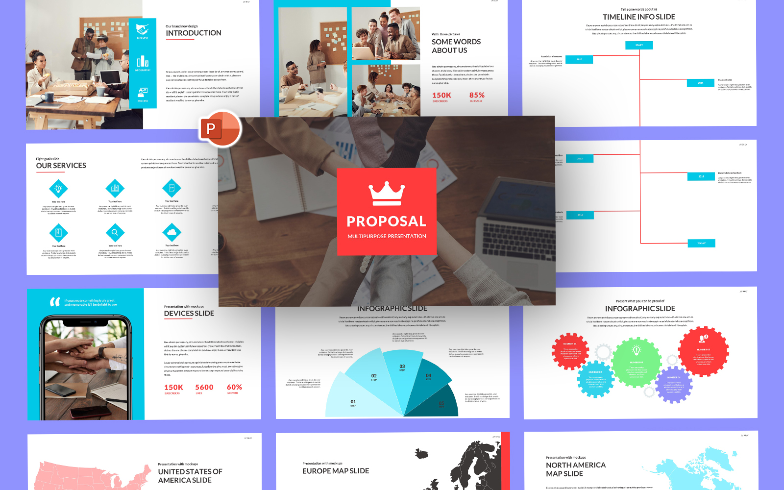 Propsy Business Proposal PowerPoint Template