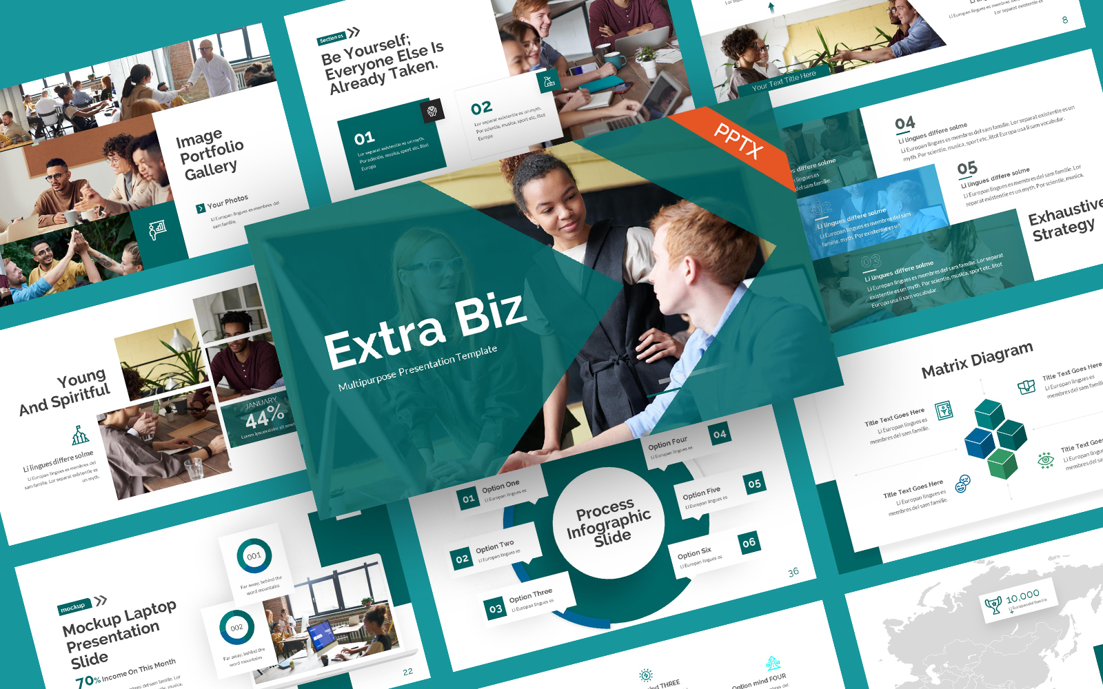 Extra Multipurpose Business PowerPoint Template