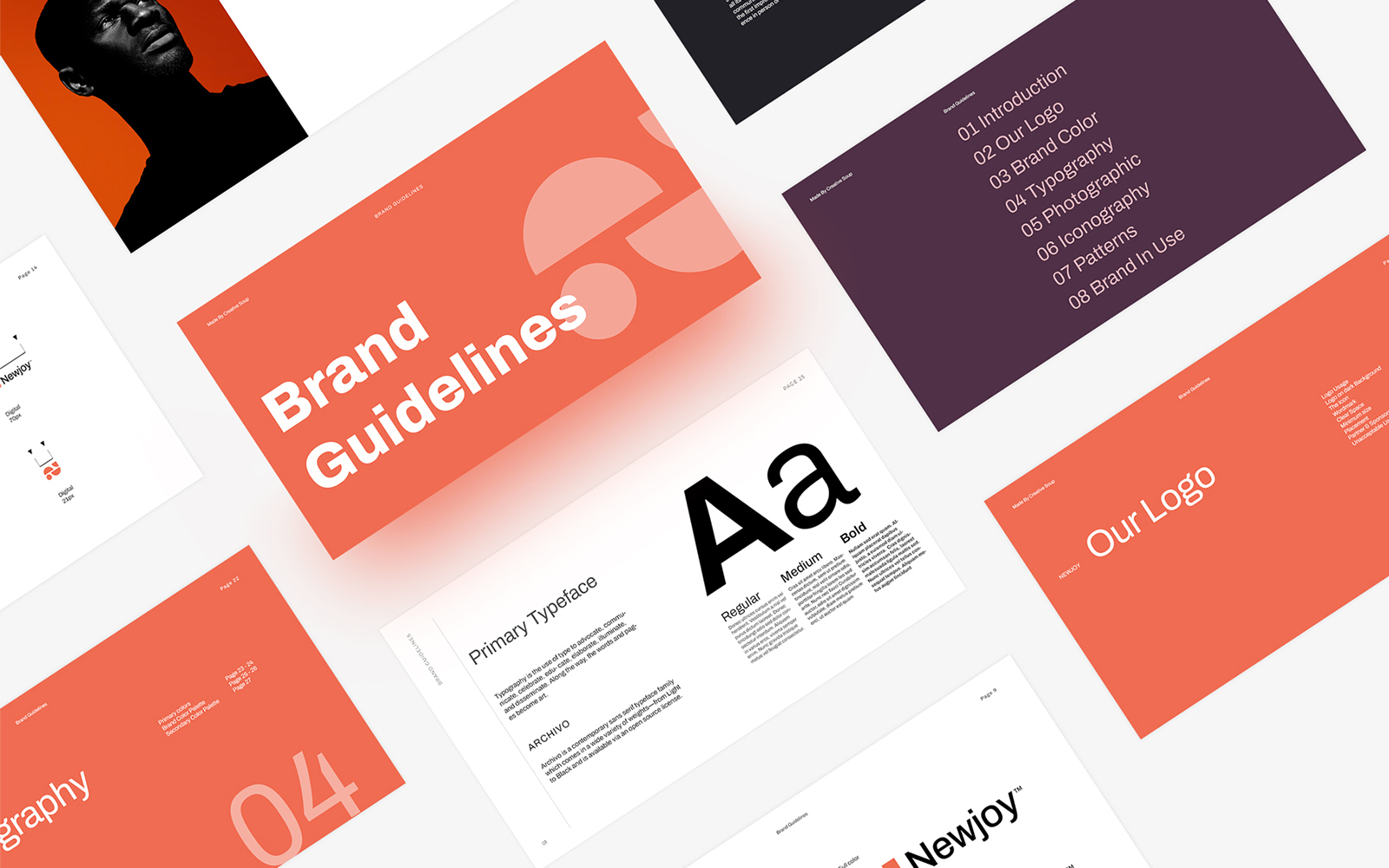 Coral | Brand Guidelines Template