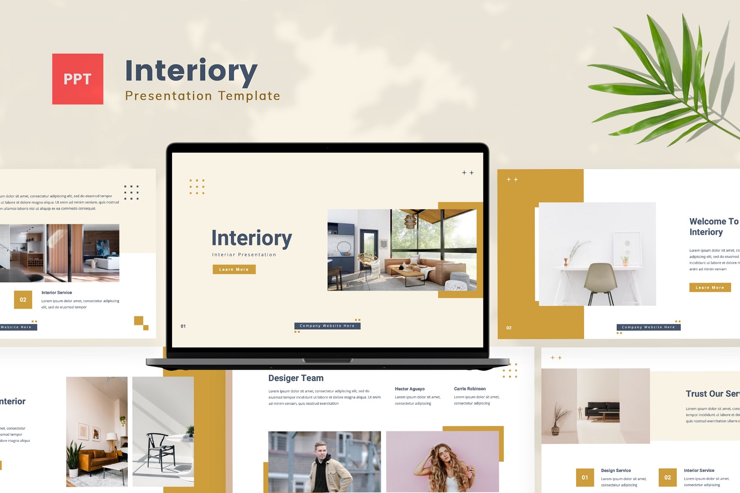 Interiory — Interior Powerpoint Template