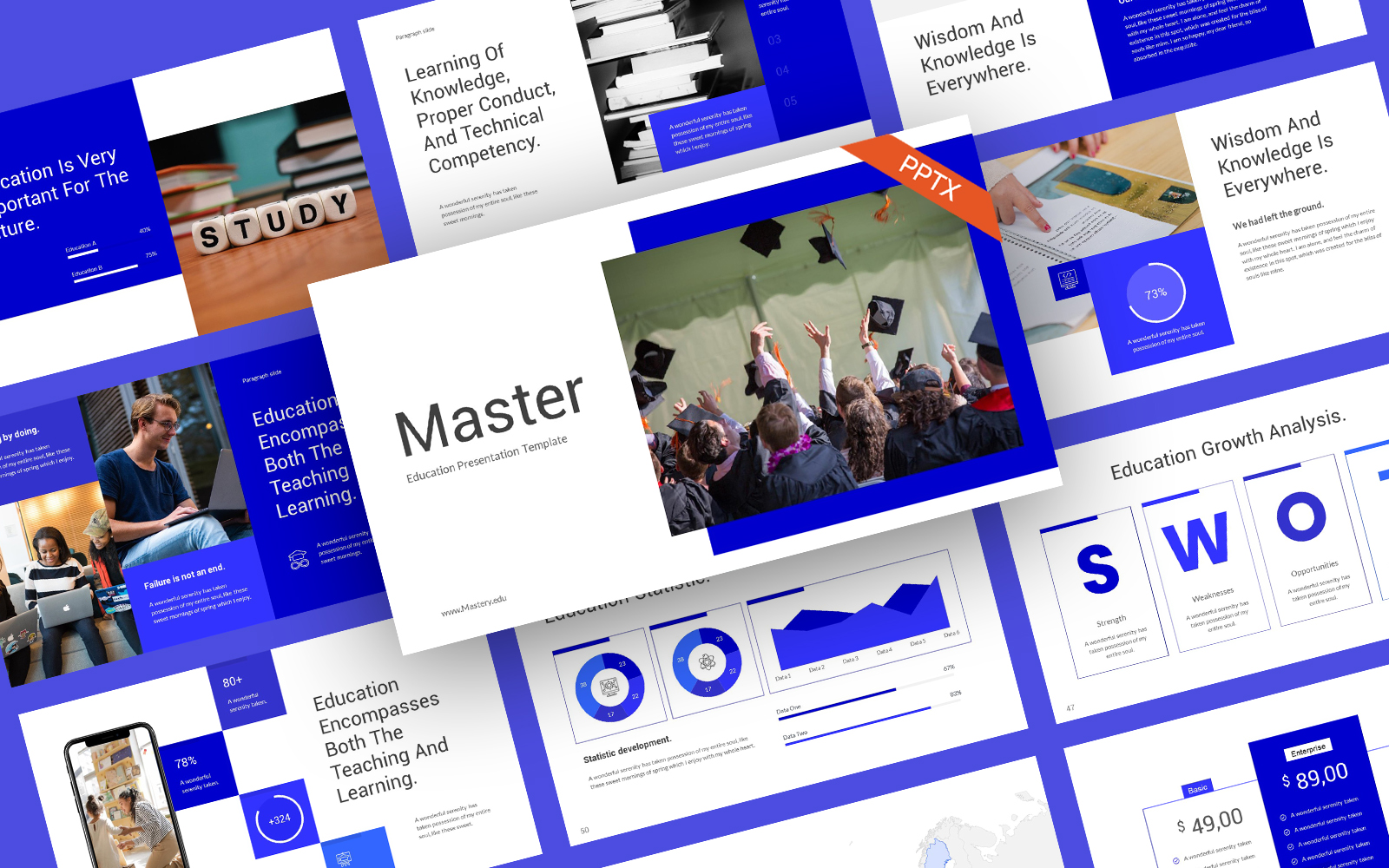 Master Education PowerPoint Template