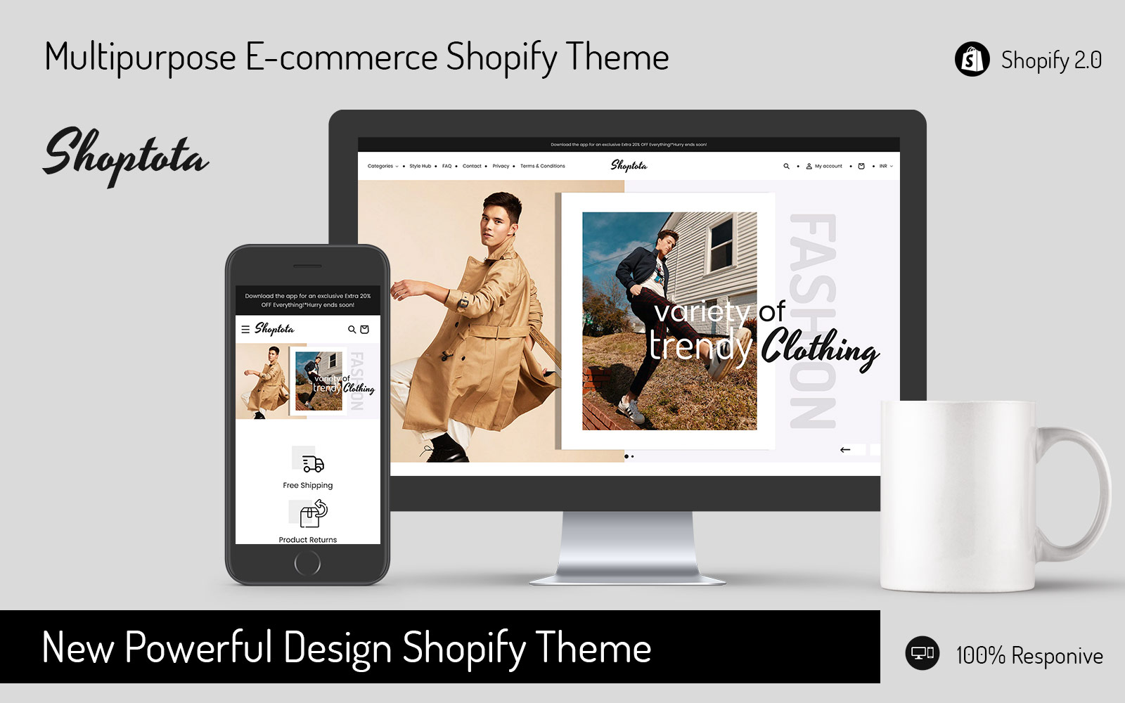 Shoptala Fashion Designer - Cloth Accessories OS 2.0 Shopify Theme