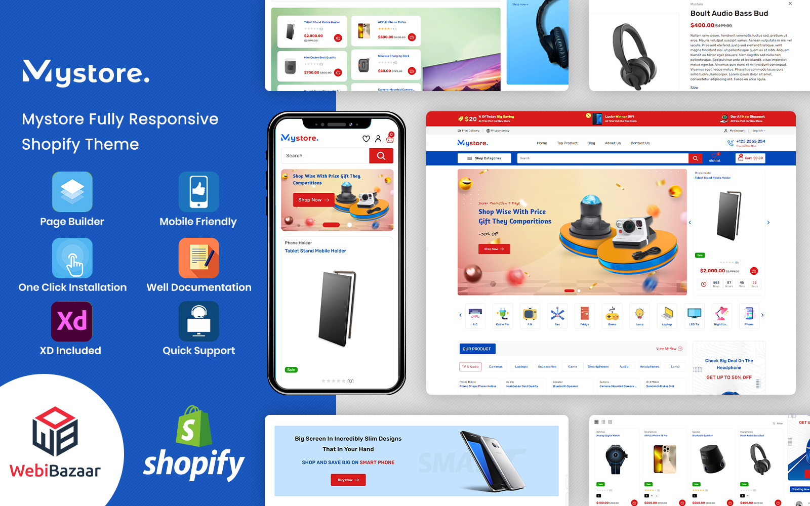 MyStore - Multipurpose Responsive Shopify OS 2.0 Theme