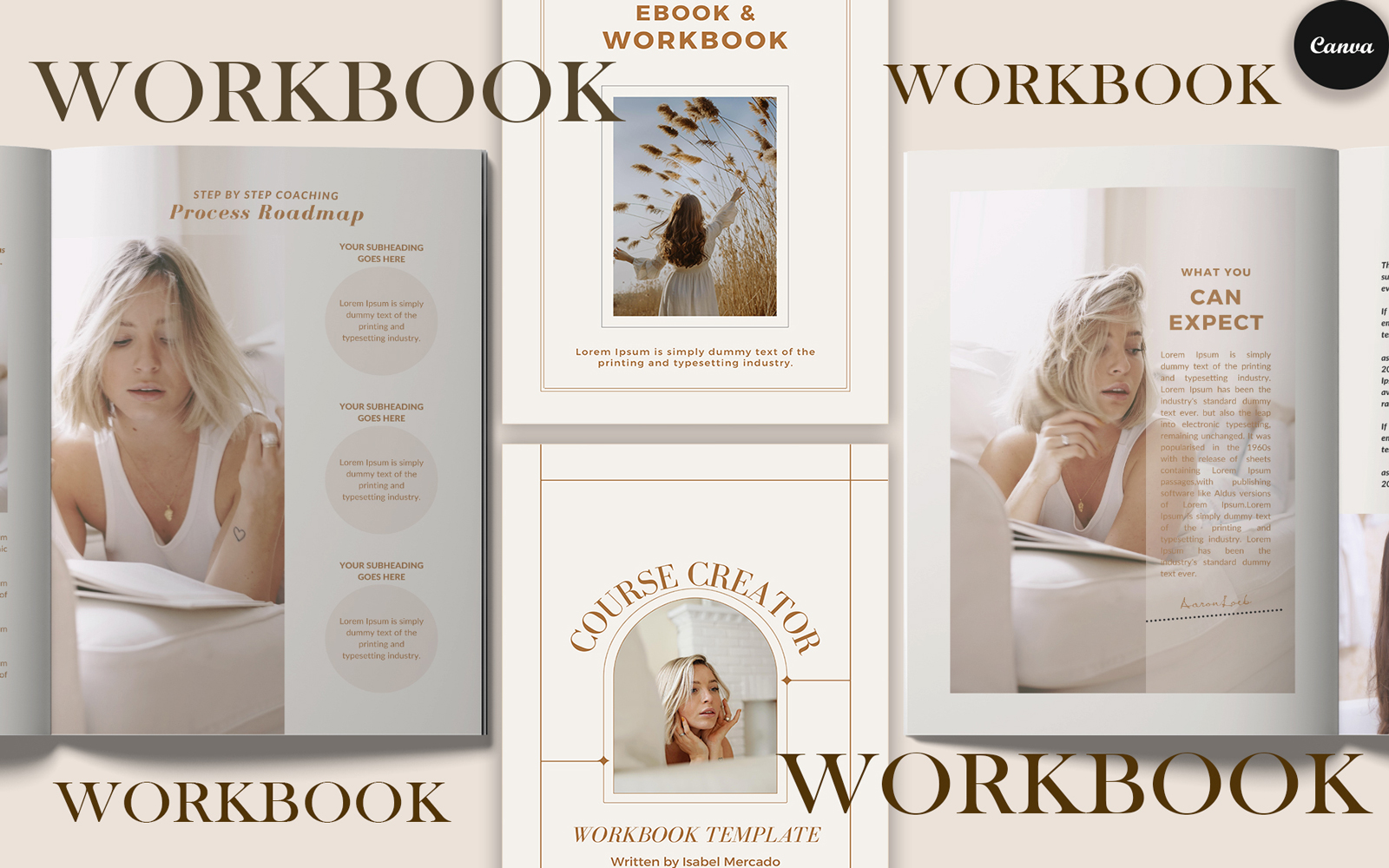 CANVA Elegant Workbook Template