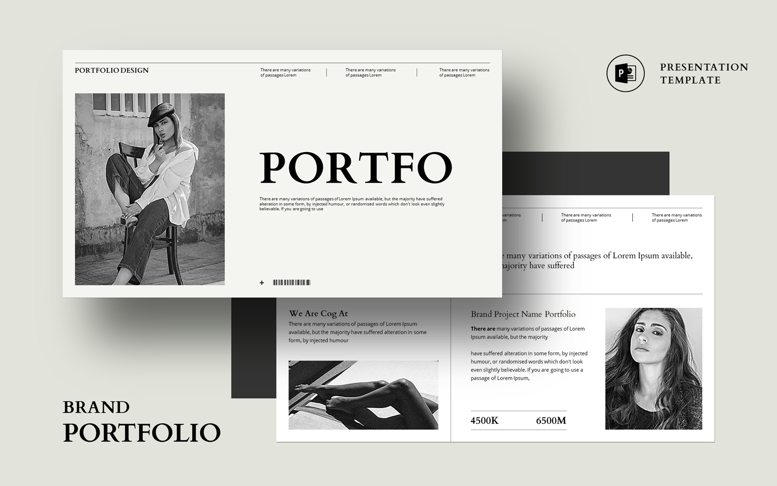 Creative Portfolio Presentation Template