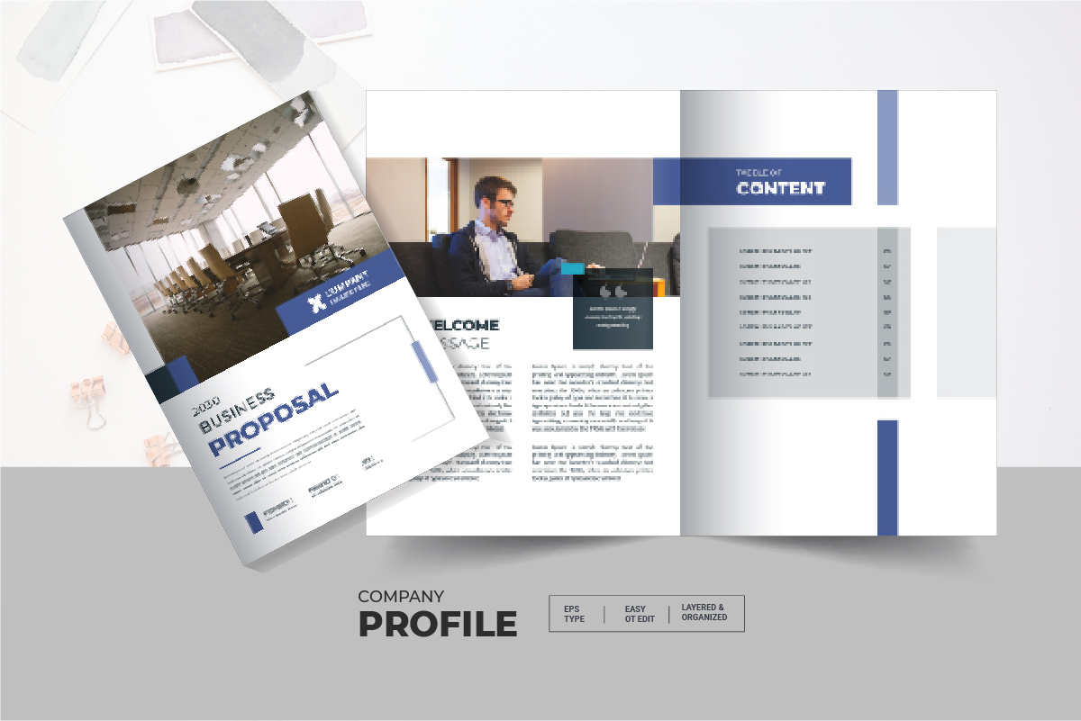 Portfolio Template Layout Design