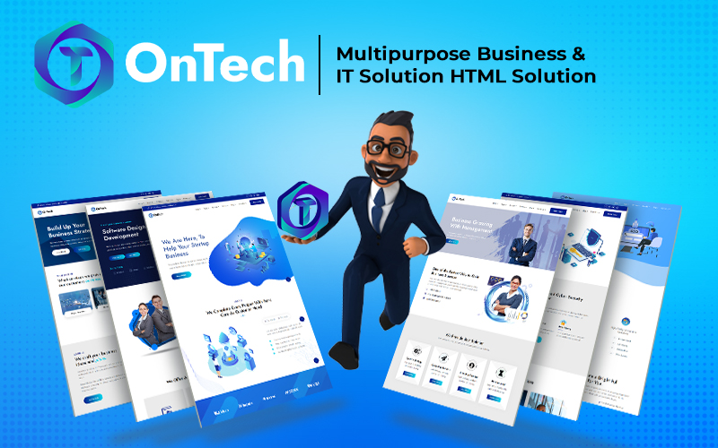 OnTech - Multipurpose Business & IT Solution HTML Template