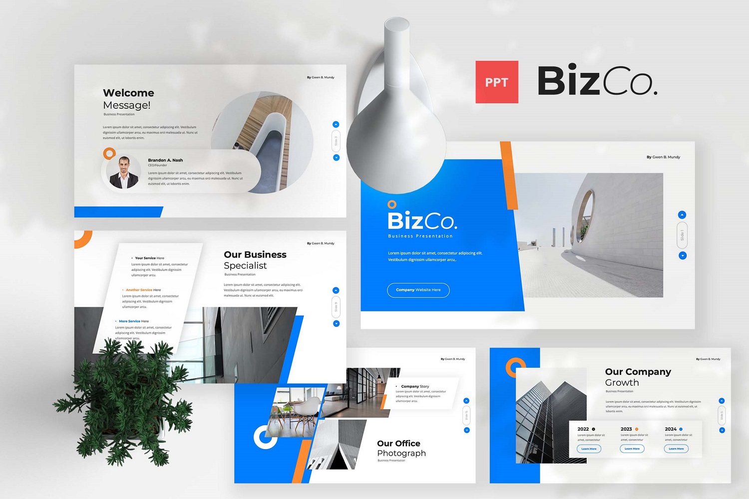 BizCo — Business Powerpoint Template
