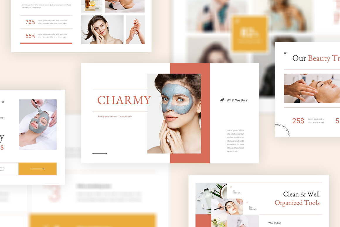 Charmy - Beauty Powerpoint Template