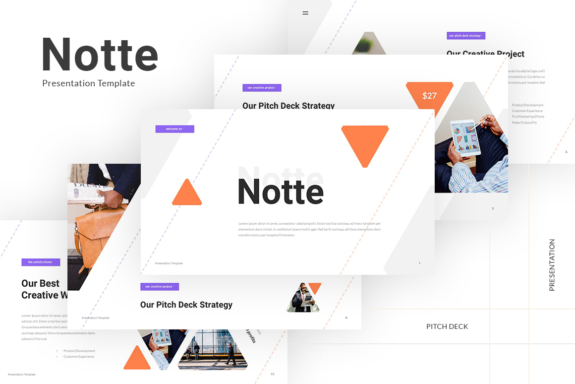 Notte - Pitch Deck Powerpoint