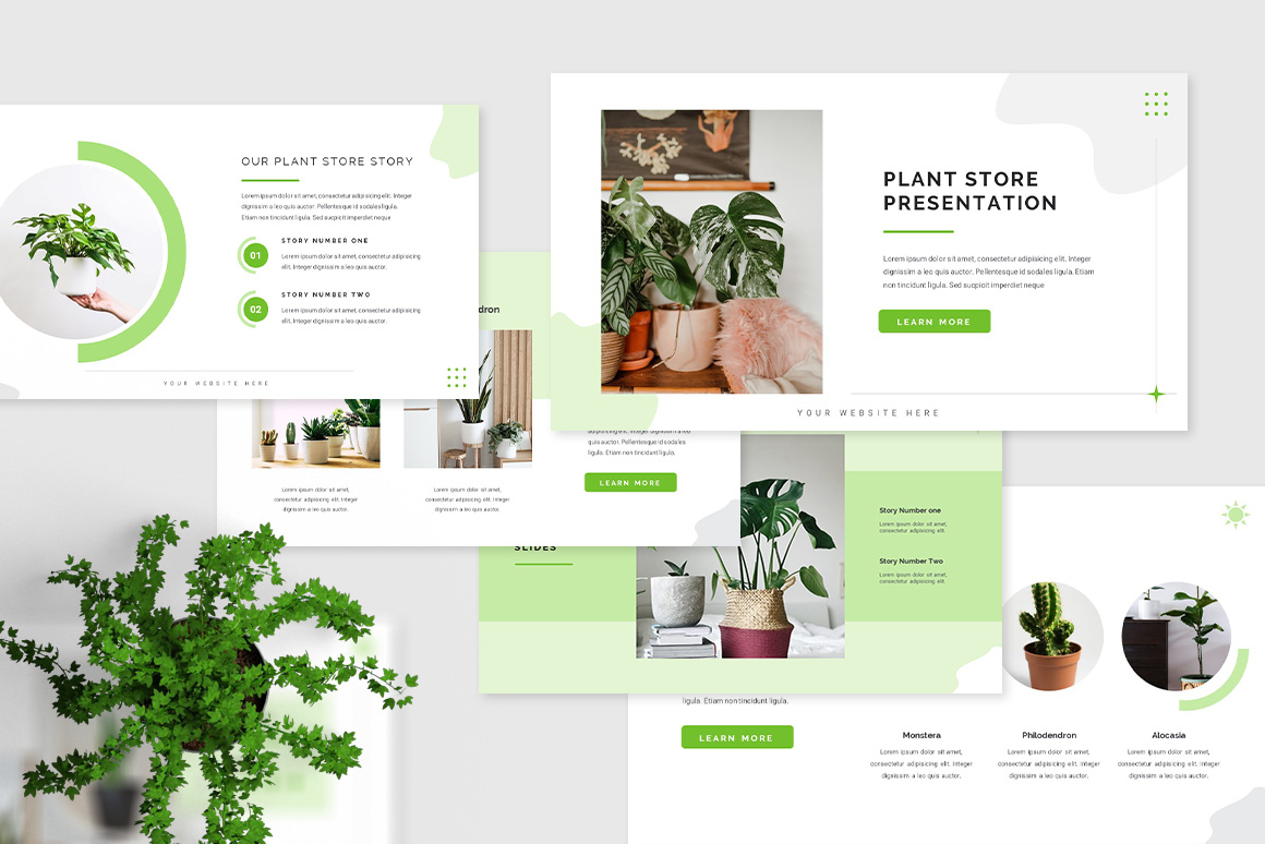 Plantice - Plant Store Powerpoint