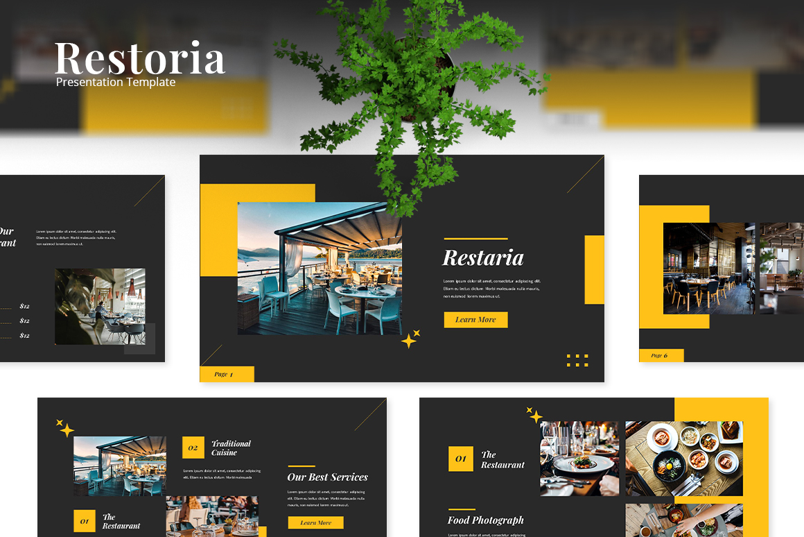 Restaria - Restaurant Powerpoint