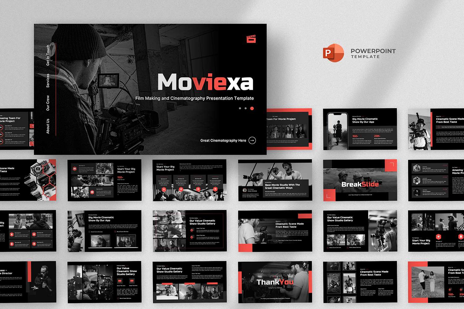Video and Film Production Powerpoint Template