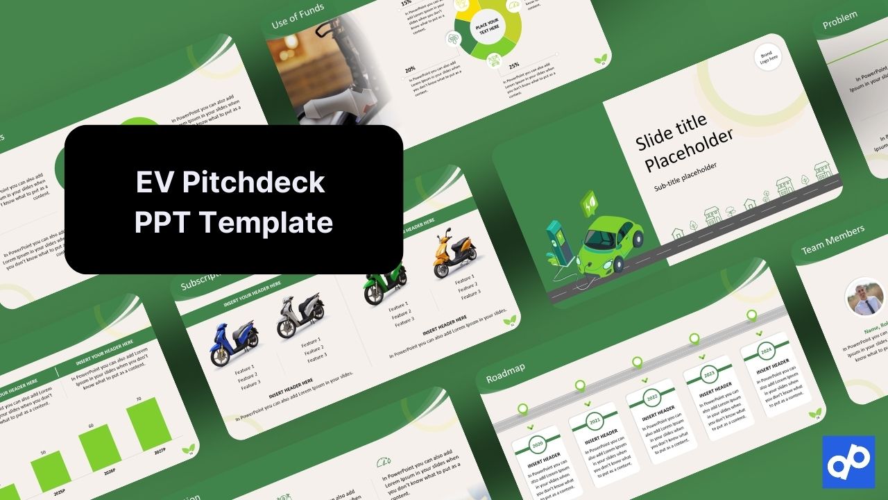 EV Pitch Deck Template - PPT