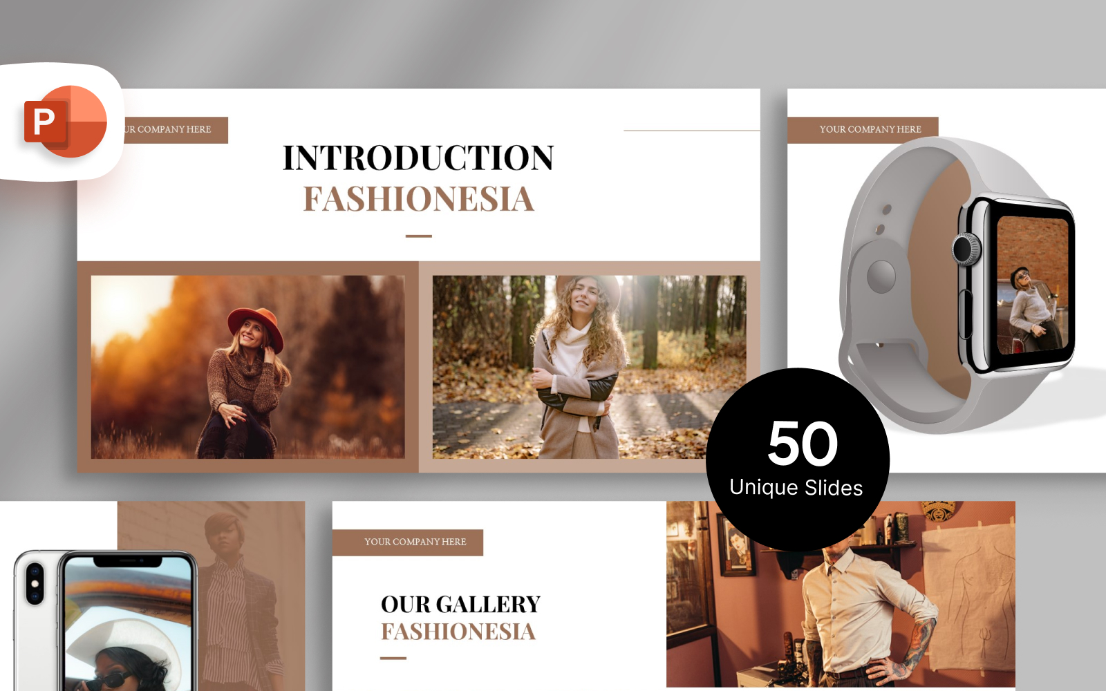 Aesthetic Fashion Presentation Template