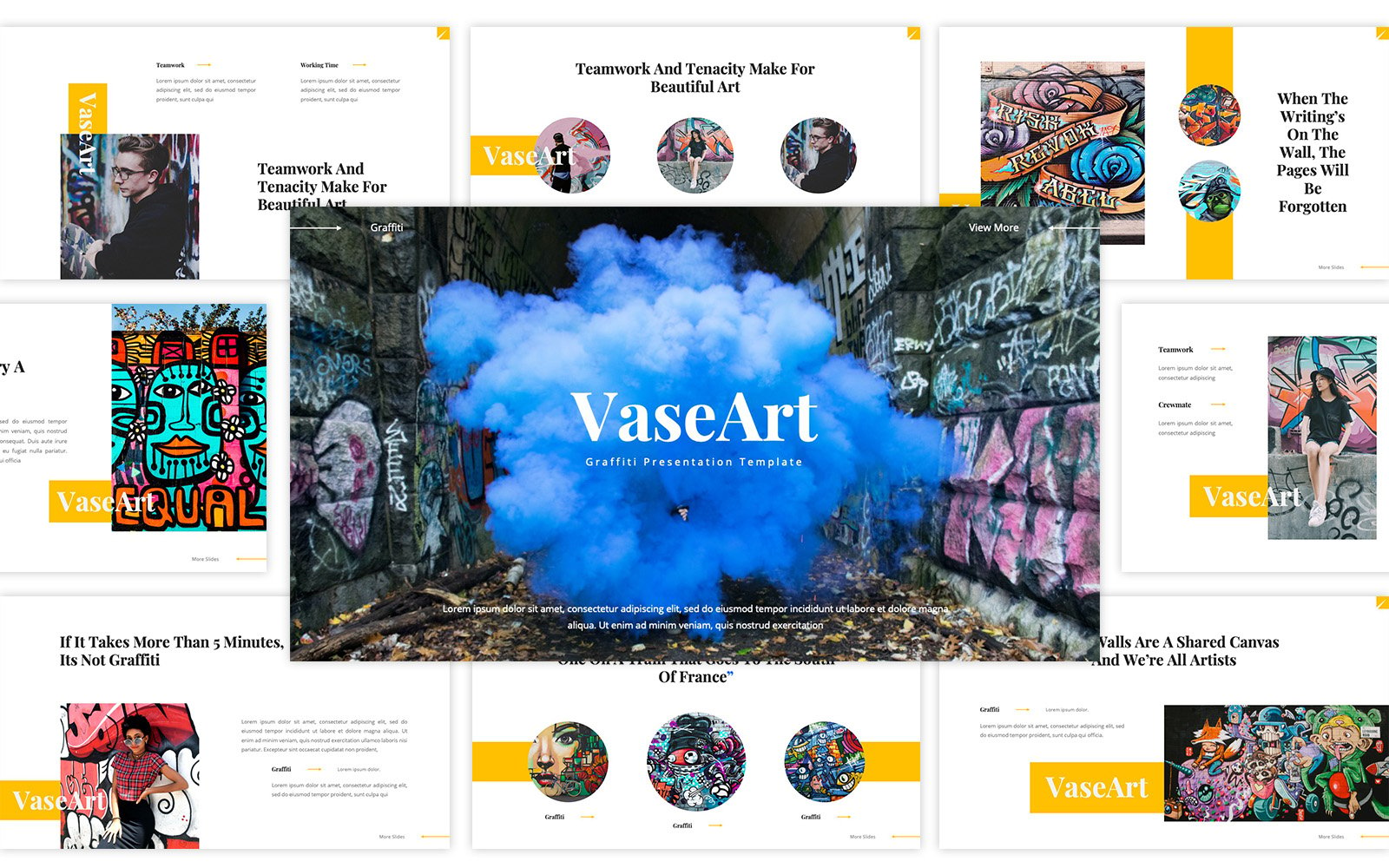 VaseArt Graffiti PowerPoint
