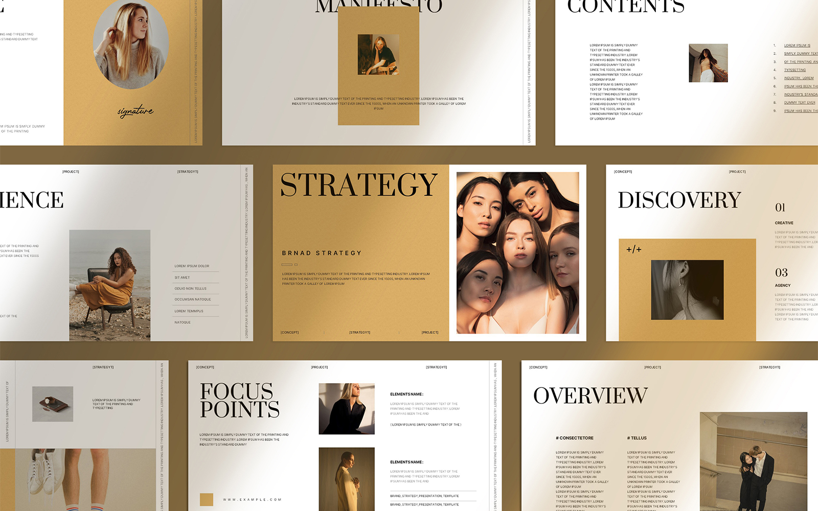 The Brand Strategy Presentation Template