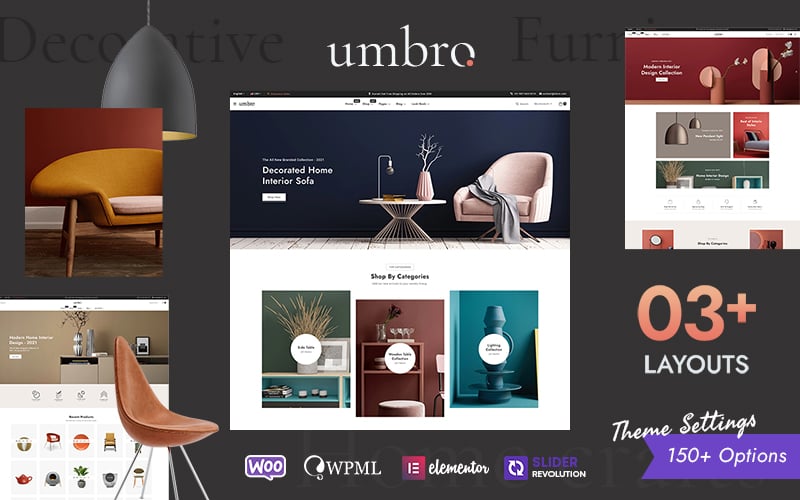Umbro - Home Decor & Furniture  Store - WooCommerce Theme